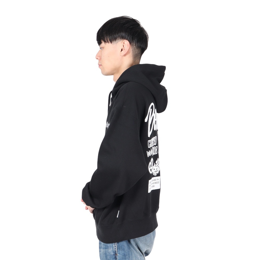 ベンデイビス（BEN DAVIS）（メンズ）セレクションジップパーカー 24780052-BLK