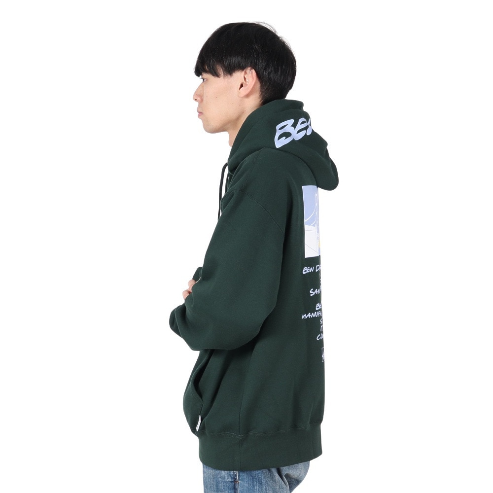 ベンデイビス（BEN DAVIS）（メンズ）ブリッジ ゴリラパーカー 24780061-DGRN