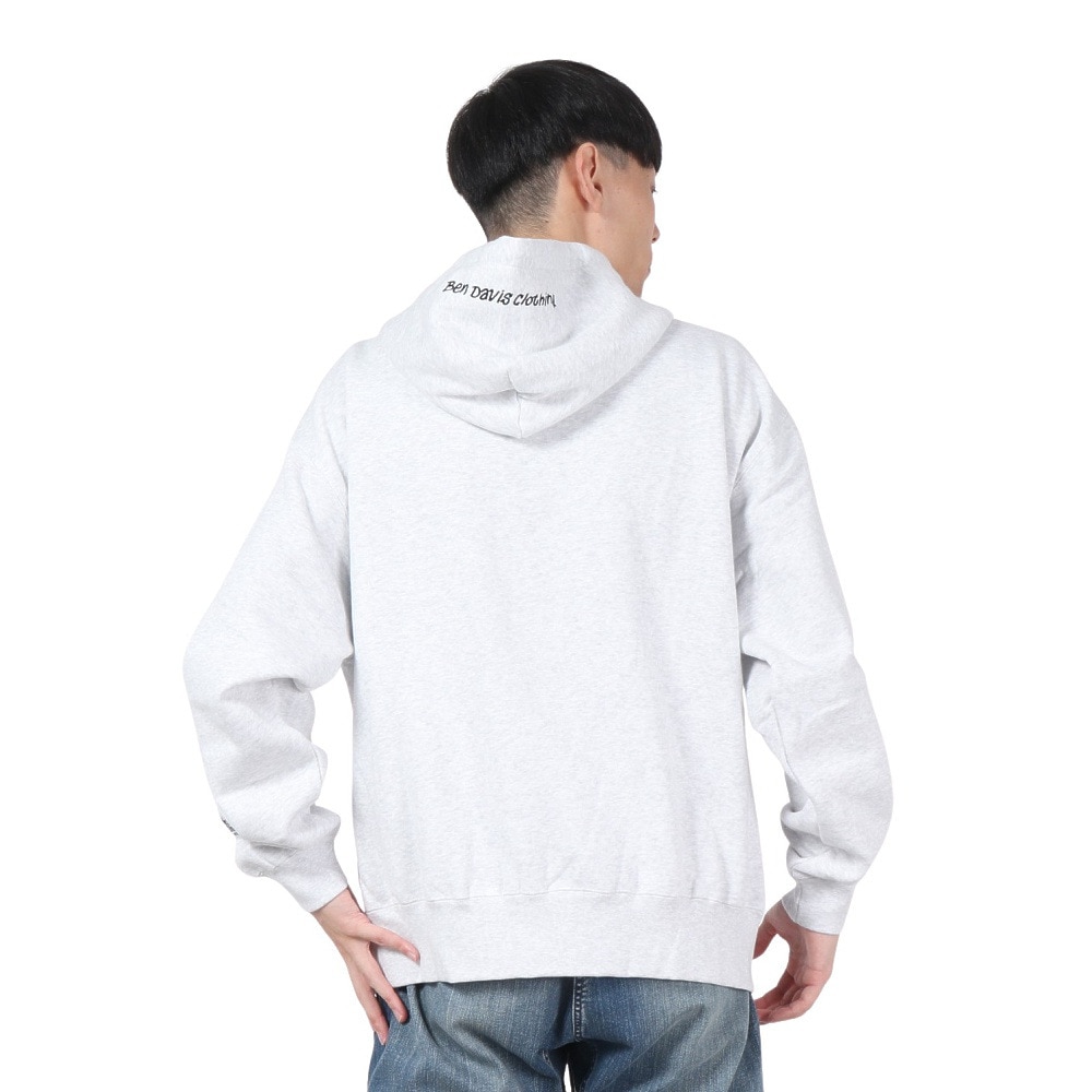 ベンデイビス（BEN DAVIS）（メンズ）グラフィティ ジップパーカー 24780063-OWHT