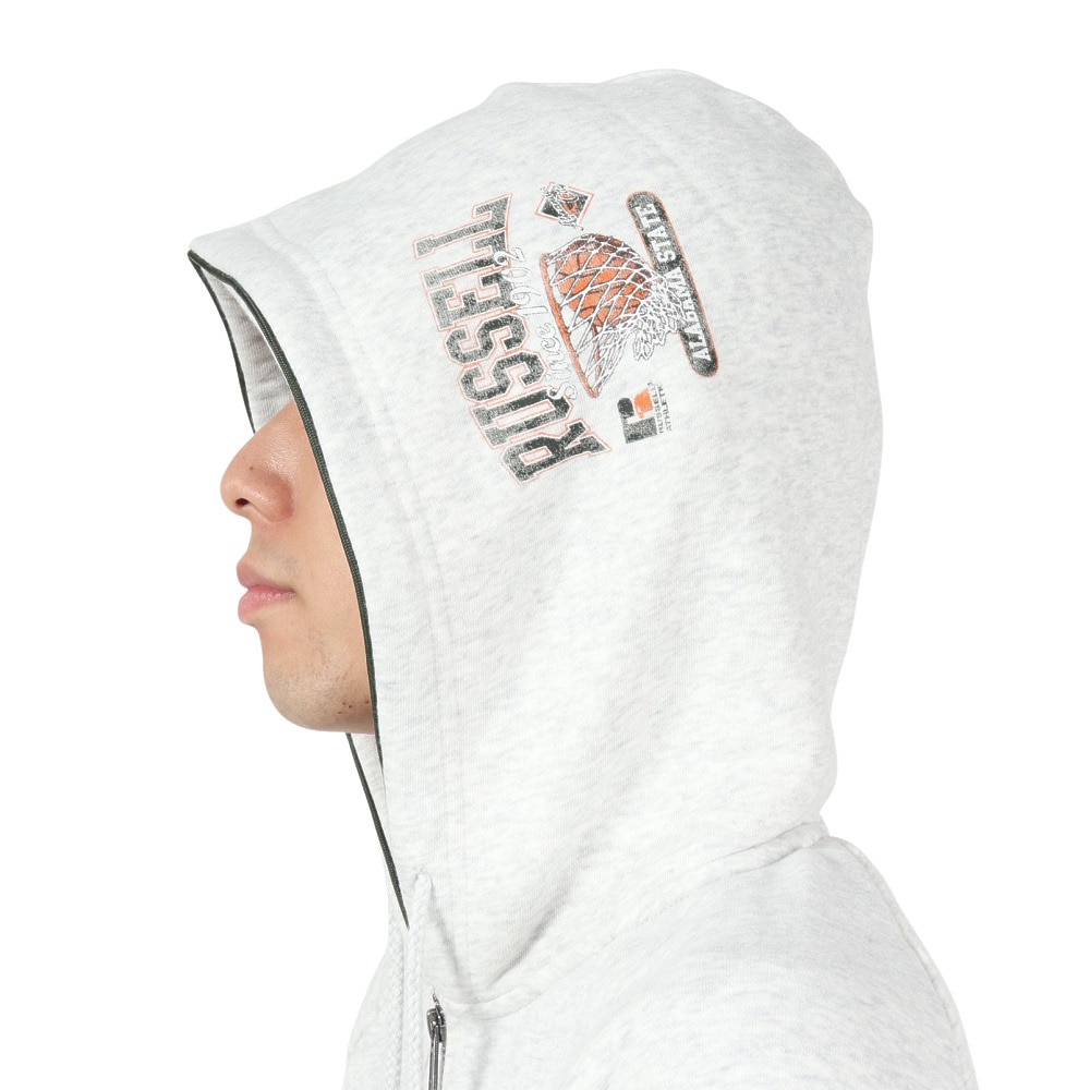 ラッセル（RUSSELL）（メンズ）HighCotton フーディー RBM24F0005 MGRY