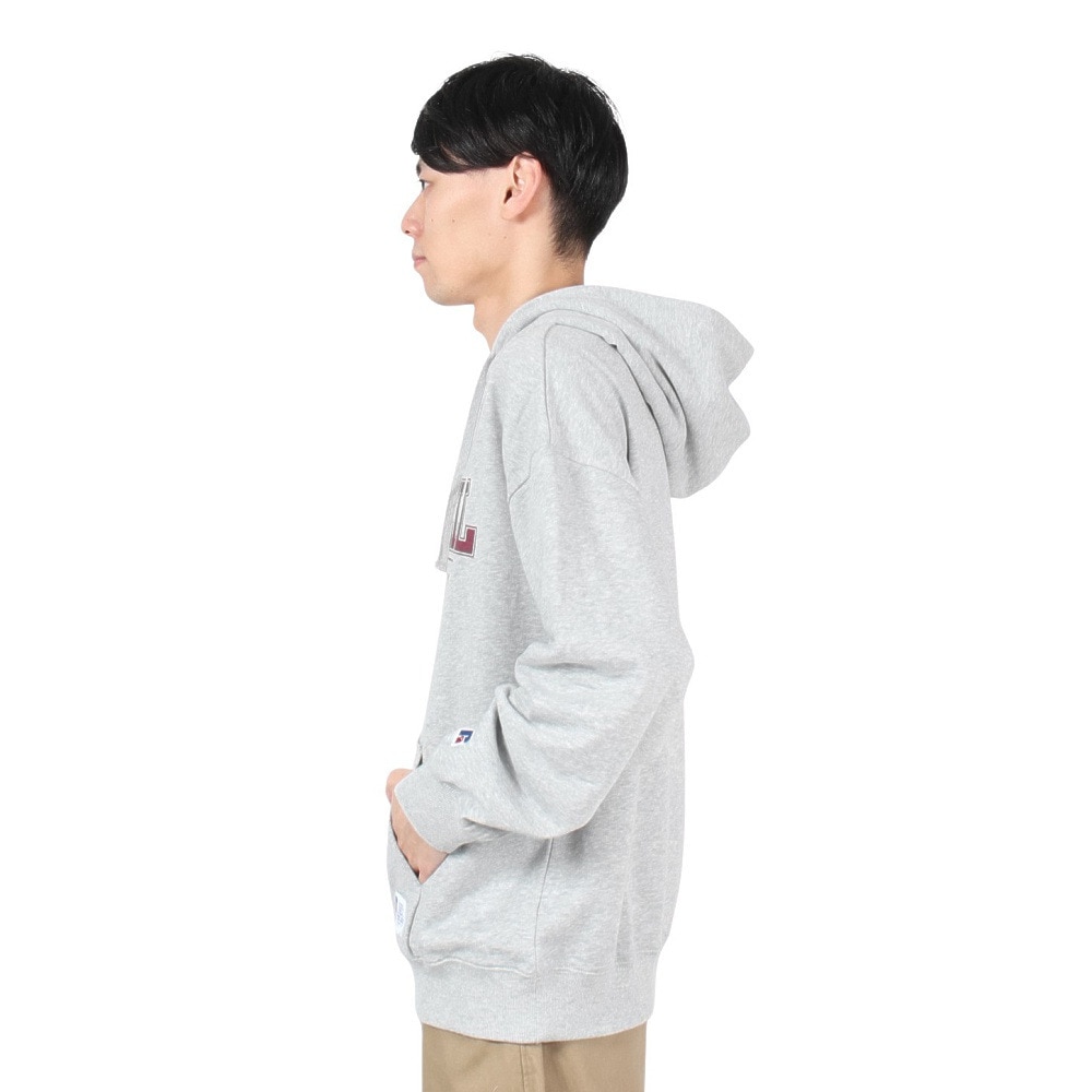 ラッセル（RUSSELL）（メンズ）カレッジアメフトボール フーディ RBM24F0018 MGRY
