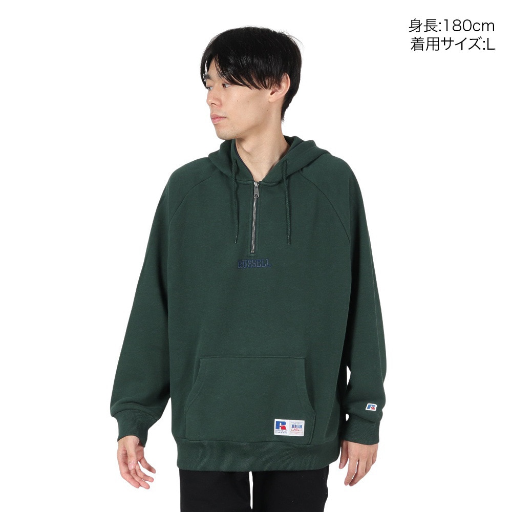 ラッセル（RUSSELL）（メンズ）HighCotton フーディー RBM24F0005 GRN