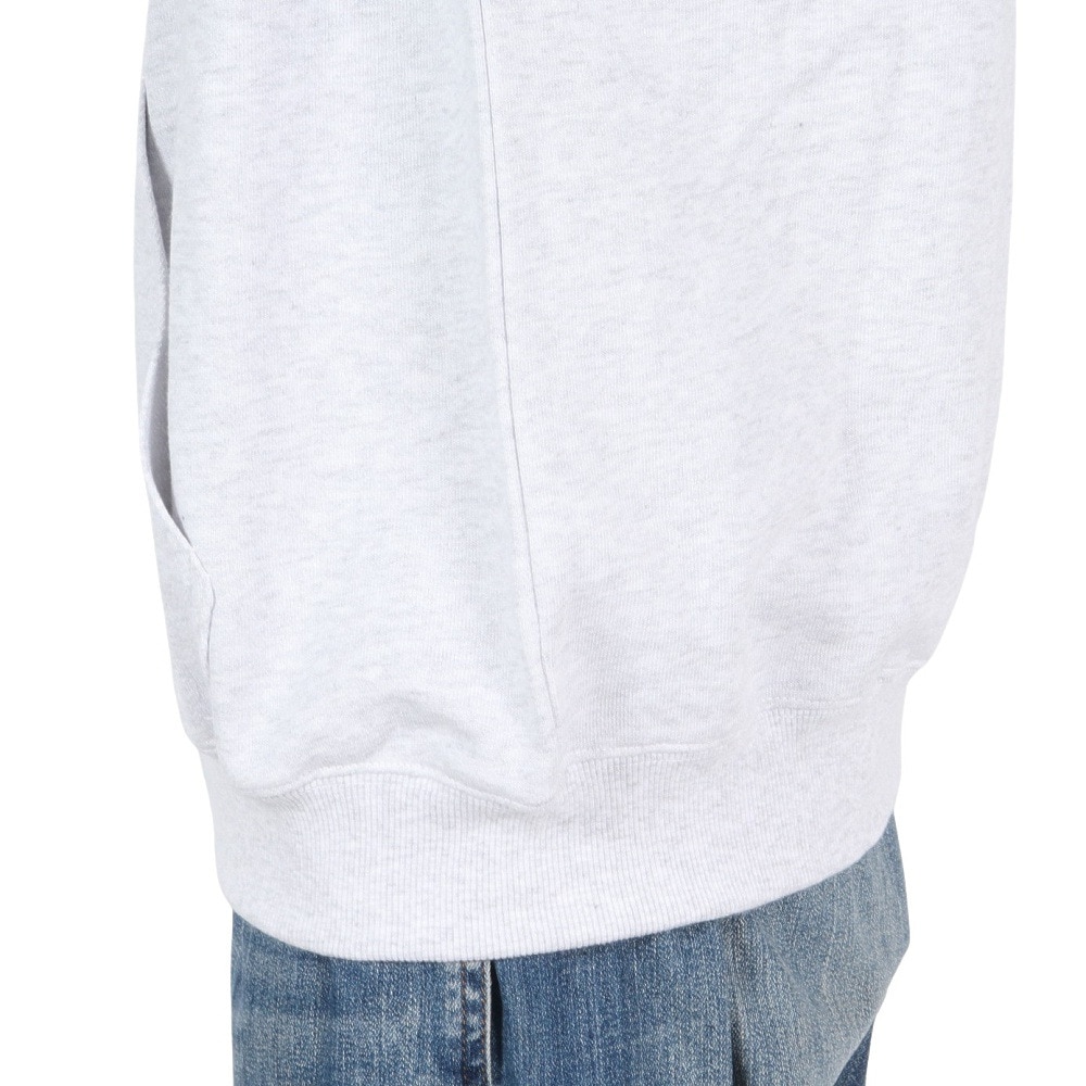 エクストララージ（XLARGE）（メンズ）PATCHED ロゴ ジップアップ フーディー スウェットシャツ 101244012001-ASH