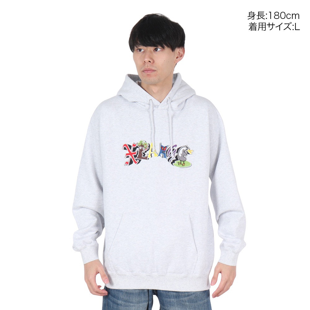 エクストララージ（XLARGE）（メンズ）PERSONALS フーディースウェット 101244012004-ASH