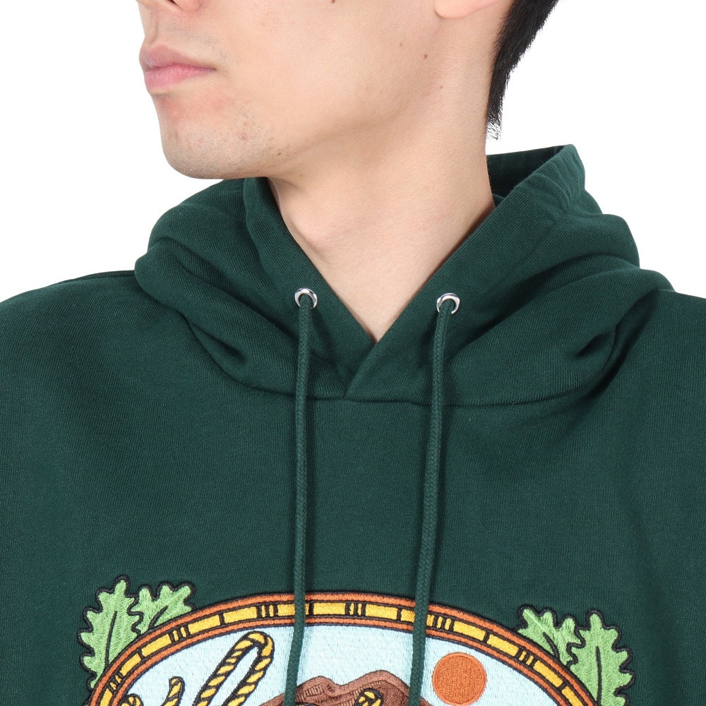 エクストララージ（XLARGE）（メンズ）ROPE ロゴ フーディースウェット 101244012006-GREEN