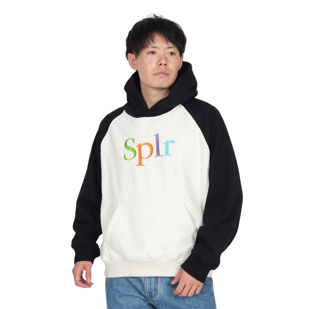 サプライヤー（SUPPLIER）（メンズ）Logo Raglan フーディ 2421-18113-01001