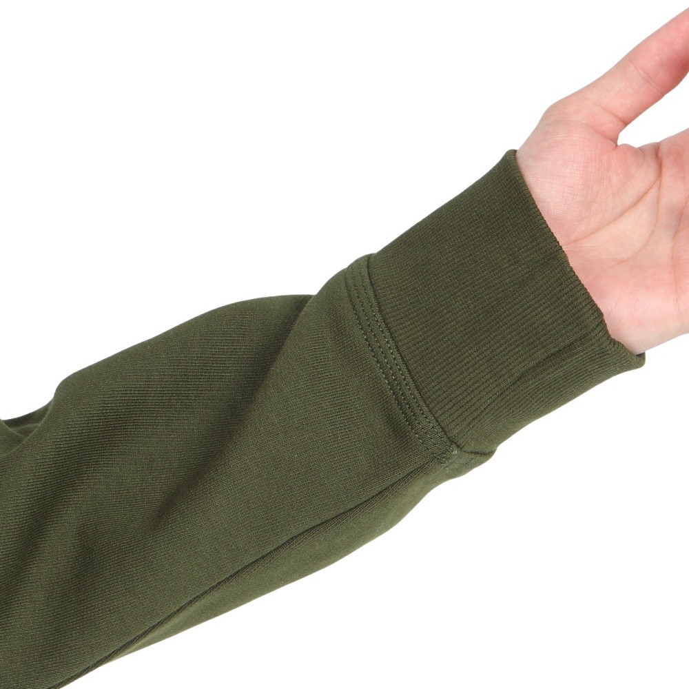 カーハート（CARHARTT）（メンズ）ハーフジップ アメリカン スクリプト スウェットシャツ I0270142BRXX24FW