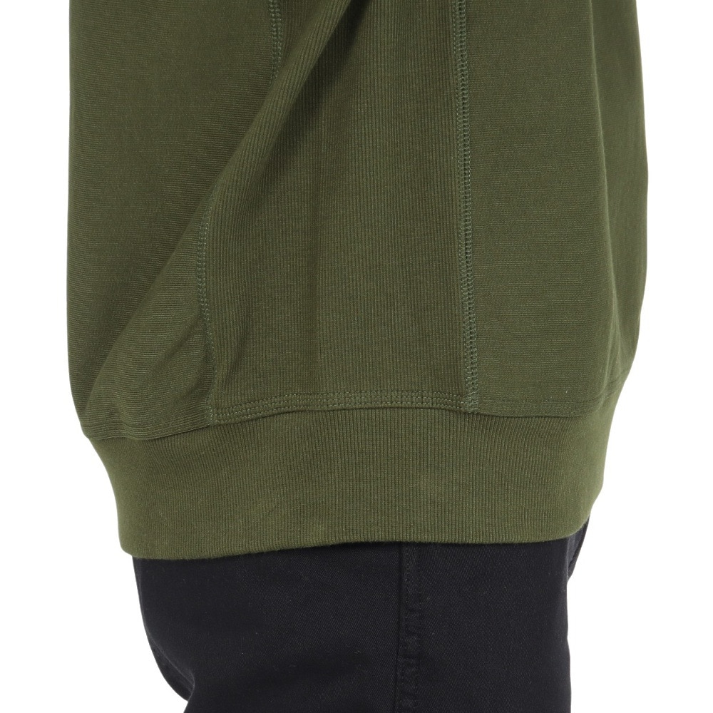 カーハート（CARHARTT）（メンズ）ハーフジップ アメリカン スクリプト スウェットシャツ I0270142BRXX24FW