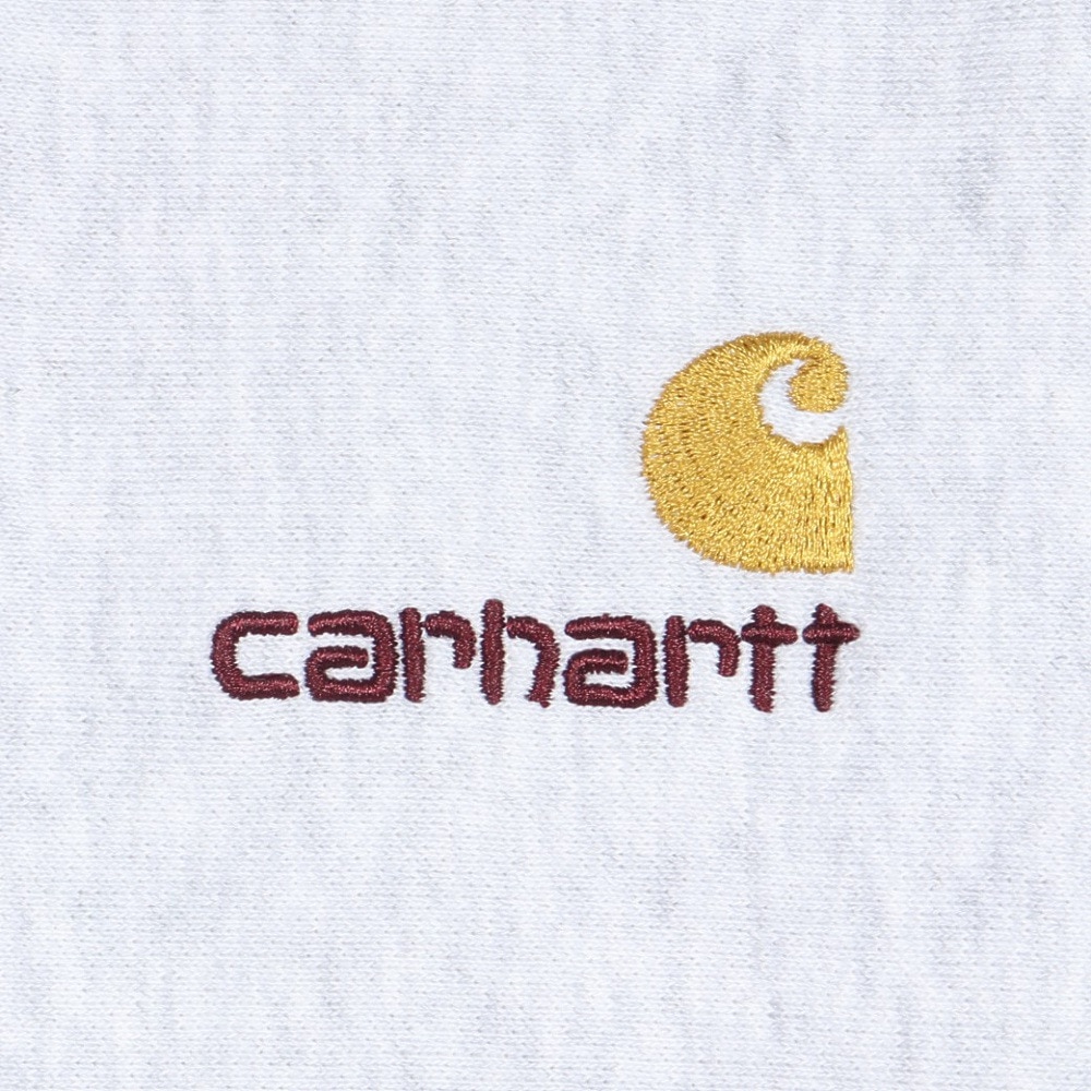 カーハート（CARHARTT）（メンズ）ハーフジップ アメリカン スクリプト スウェットシャツ I027014482XX24FW