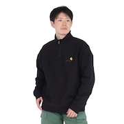 (メンズ)ハーフジップ アメリカンスクリプト スウェットシャツ I02701489XX24FW