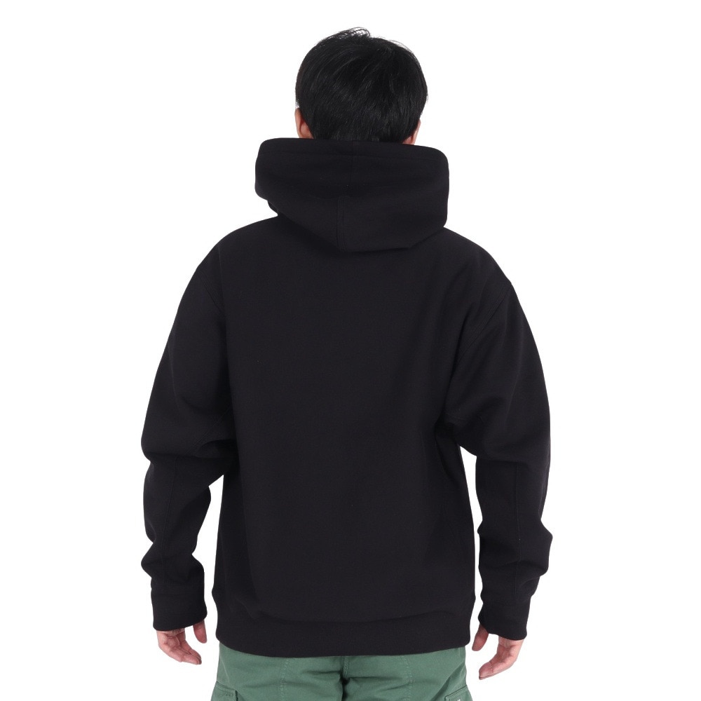 カーハート（CARHARTT）（メンズ）フーデッド アメリカンスクリプト スウェットパーカー I02827989XX24FW