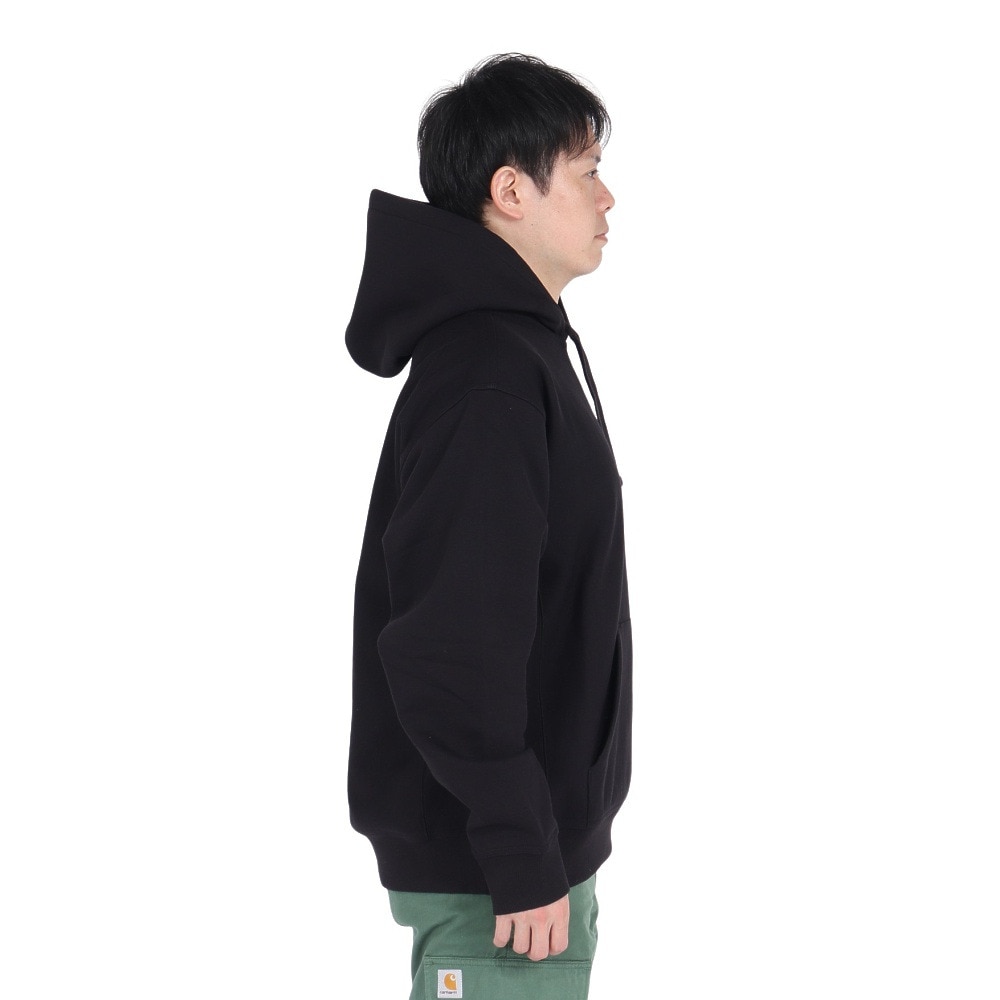 カーハート（CARHARTT）（メンズ）フーデッド アメリカンスクリプト スウェットパーカー I02827989XX24FW