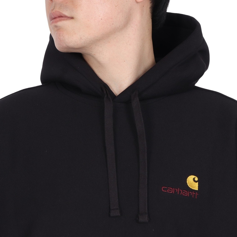 カーハート（CARHARTT）（メンズ）フーデッド アメリカンスクリプト スウェットパーカー I02827989XX24FW