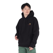 (メンズ)フーデッド アメリカンスクリプト スウェットパーカー I02827989XX24FW