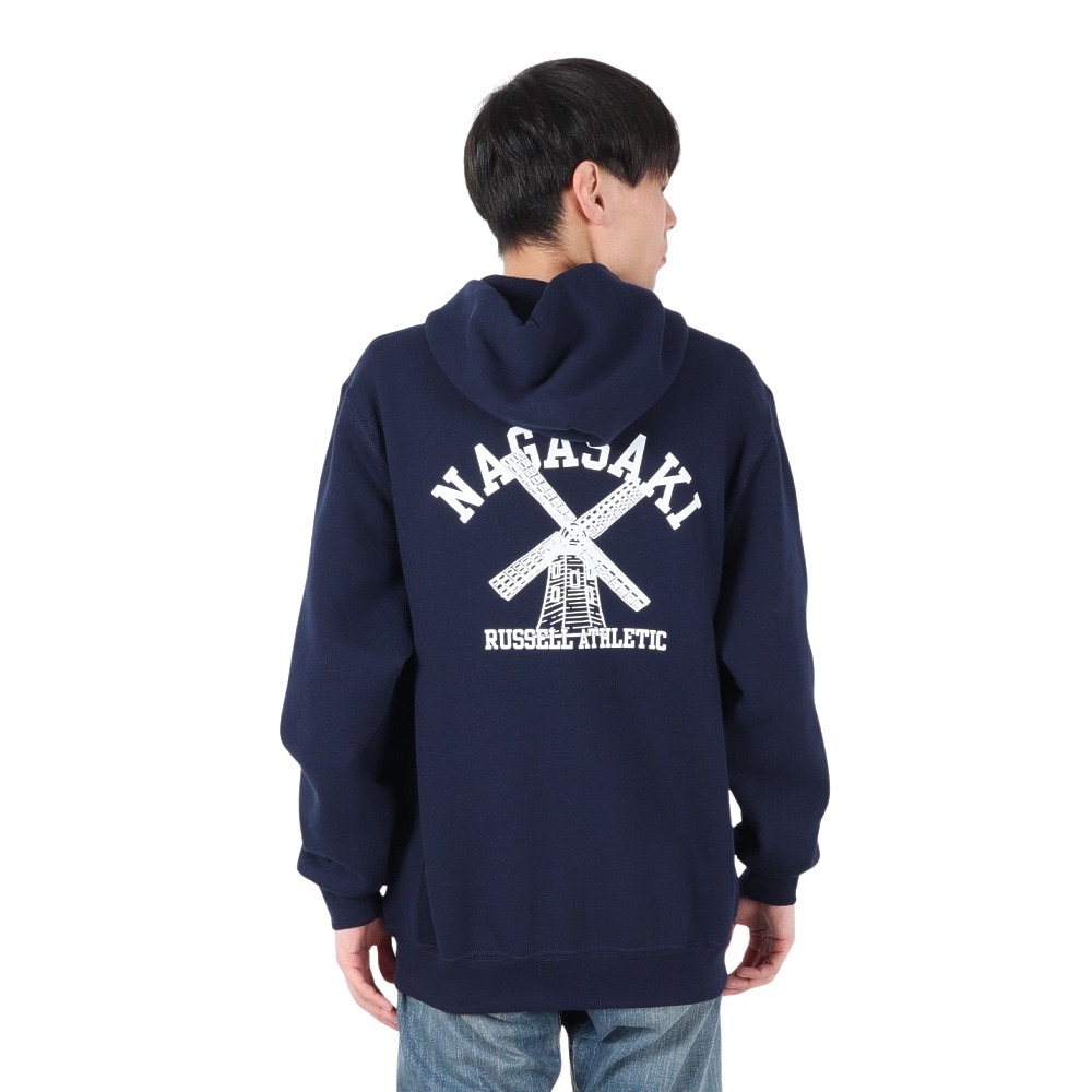 ラッセル（RUSSELL）（メンズ）長崎 風車 フーディー パーカー RBM24F0025 NVY