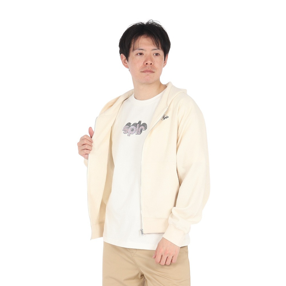 SPLR（SPLR）（メンズ）ワッフル ジップ フーディー 2511-18113-00462