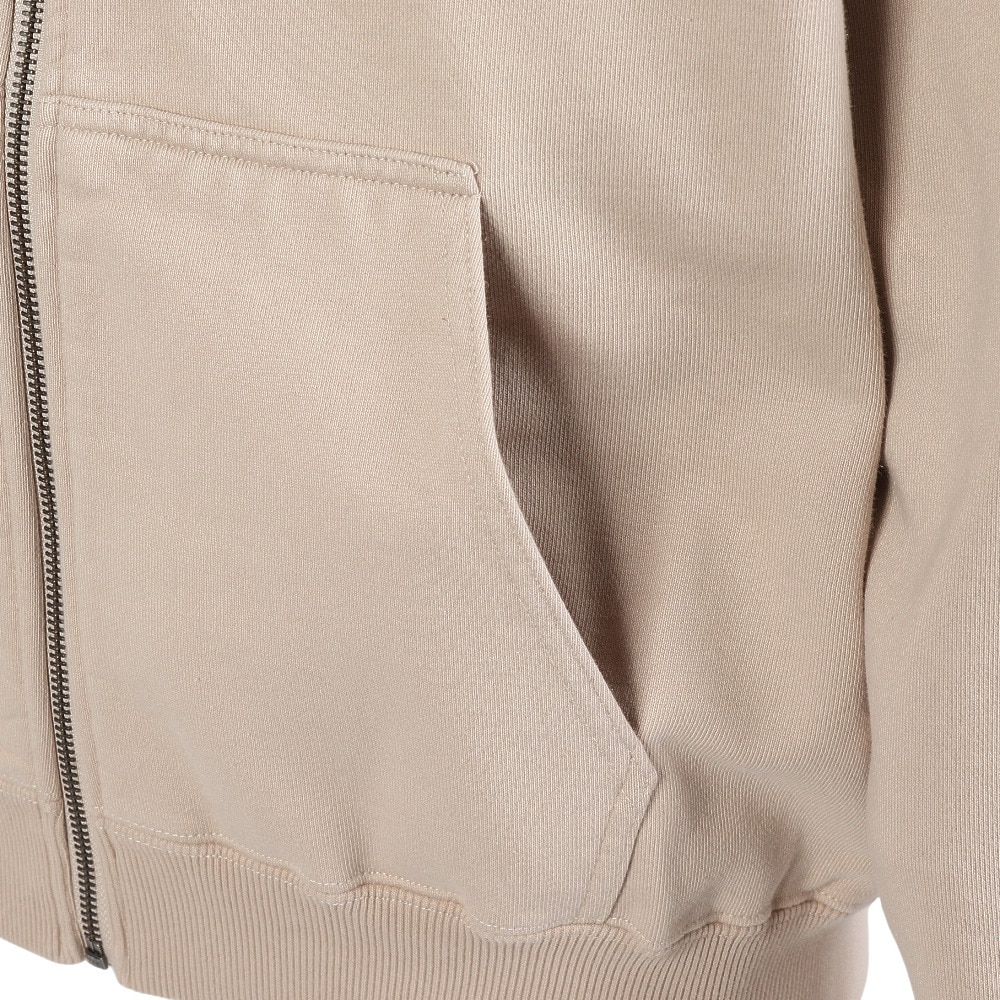 エクストララージ（XLARGE）（メンズ）SLANTED OG ジップ フーデッド スウェットシャツ 101253012004-BEIGE