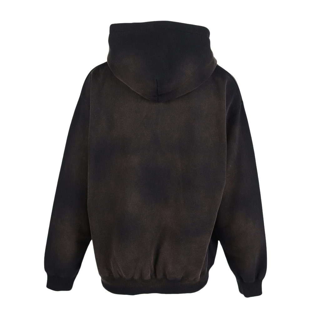 エクストララージ（XLARGE）（メンズ）DISCHARGE PRINTED OG ジップ フーデッド スウェットシャツ 101253012005-BLACK