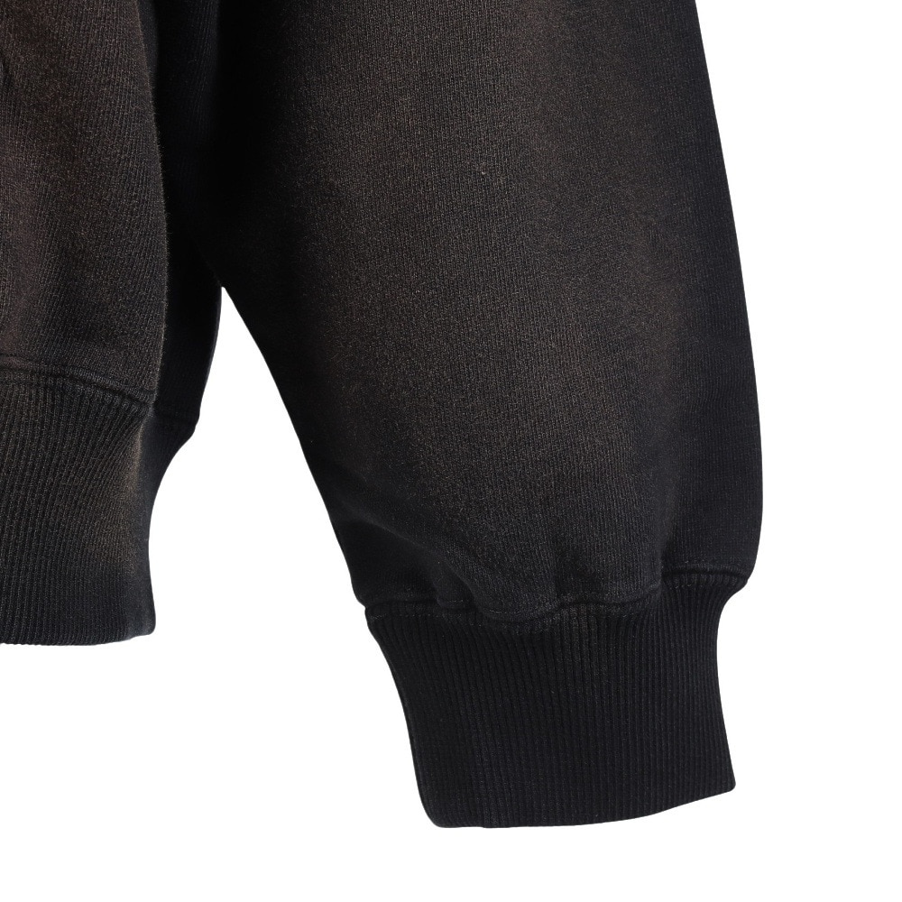 エクストララージ（XLARGE）（メンズ）DISCHARGE PRINTED OG ジップ フーデッド スウェットシャツ 101253012005-BLACK