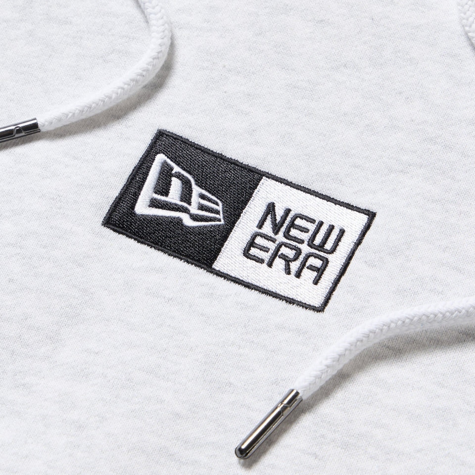 ニューエラ（NEW ERA）（メンズ、レディース）裏起毛 オーバーサイズド スウェット プルオーバーフーディー ボックスロゴ 14682664