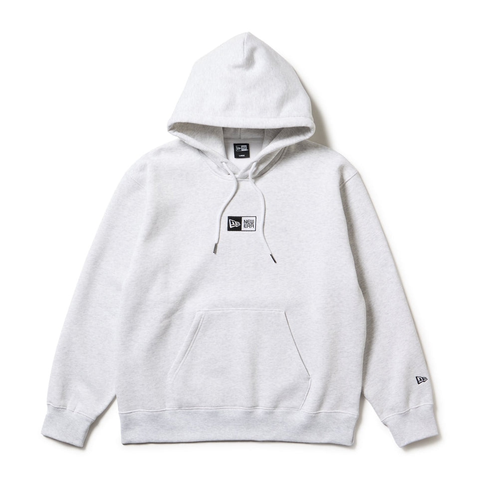 ニューエラ（NEW ERA）（メンズ、レディース）裏起毛 オーバーサイズド スウェット プルオーバーフーディー ボックスロゴ 14682664