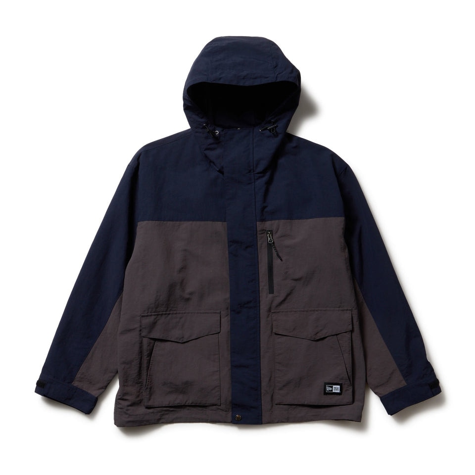 ニューエラ(NEW ERA)マウンテンパーカ ボックスロゴ ウーブンパッチ 14682676(Men’s、Lady’s) ニューエラ（NEW ERA）（メンズ、レディース）マウンテンパーカ