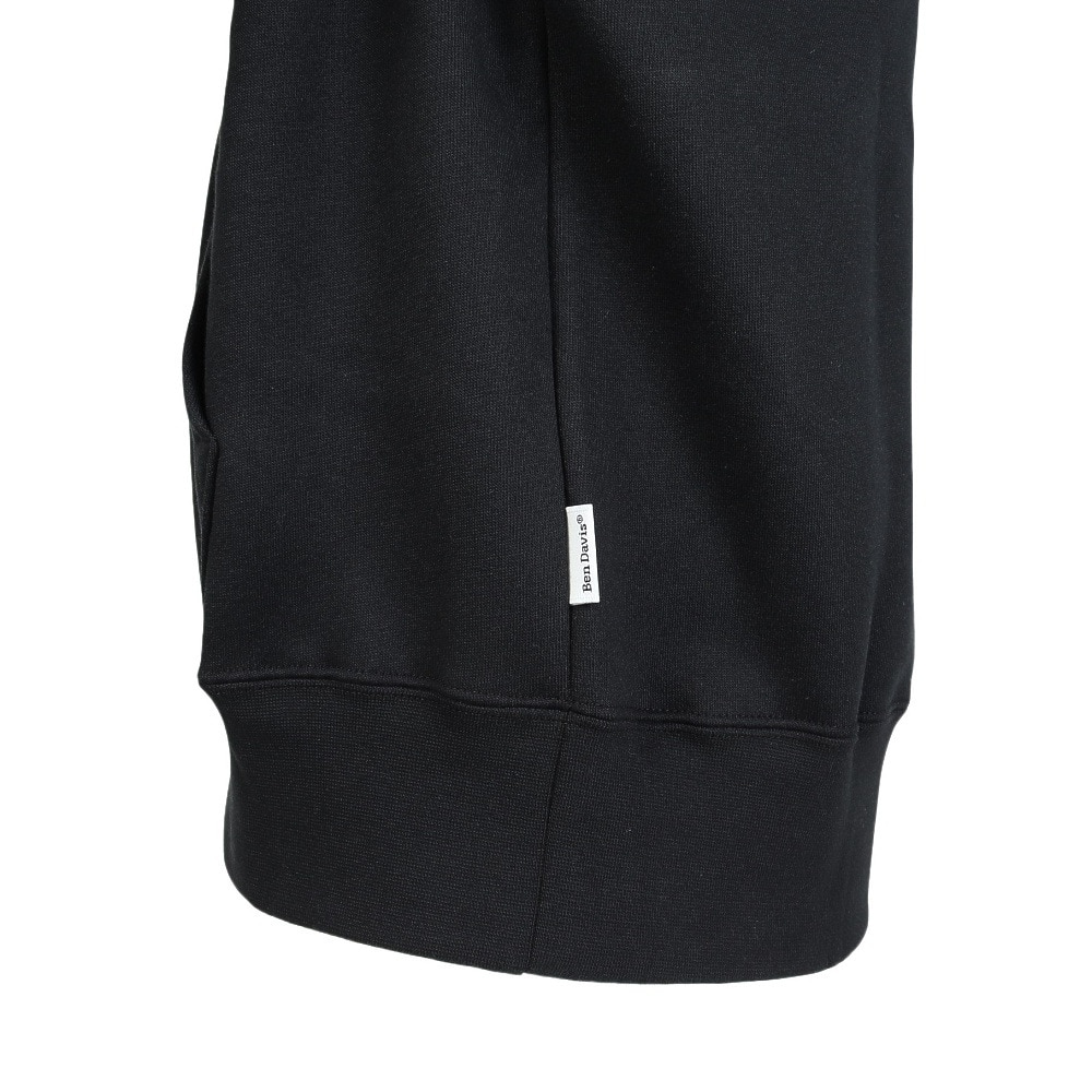 ベンデイビス（BEN DAVIS）（メンズ）バック刺繍ジップパーカー