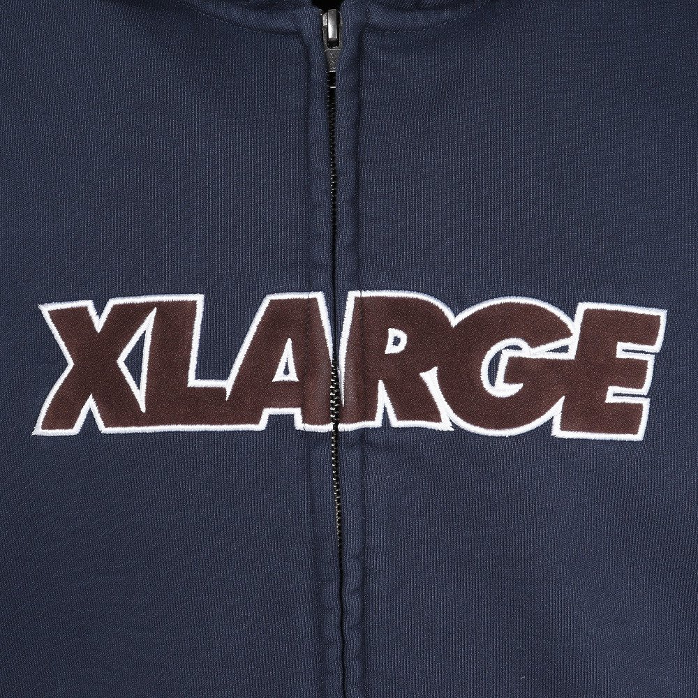 エクストララージ（XLARGE）（メンズ）スタンダード ロゴ ジップ
