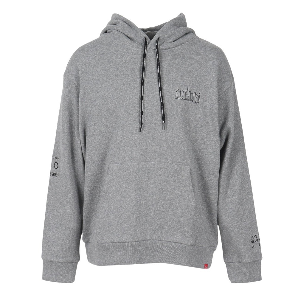 マンハッタンポーテージ(ManhattanPortage)スウェットパーカ MP-M599 H.GRY(Men’s) マンハッタンポーテージ（ManhattanPortage）（メンズ）スウェット