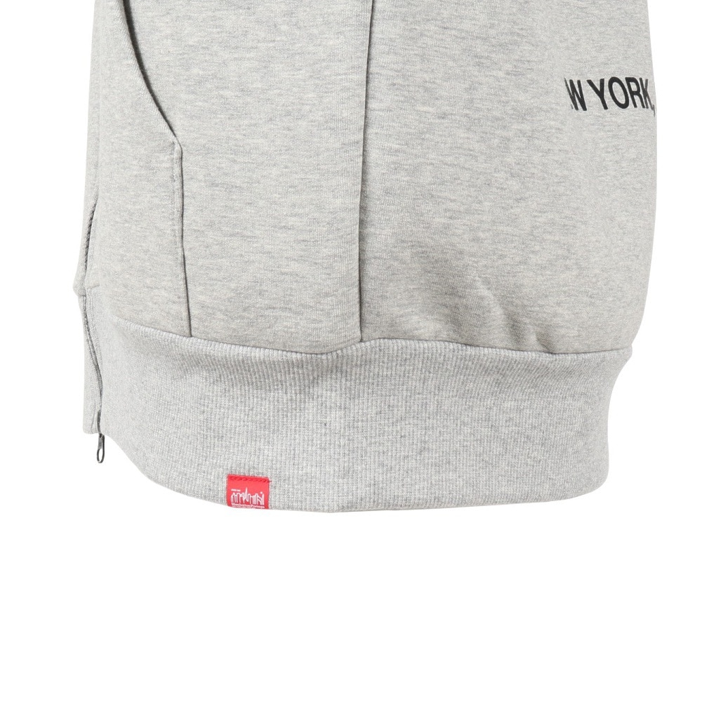 マンハッタンポーテージ（ManhattanPortage）（メンズ）フルジップパーカ MP-M628 H.GRY