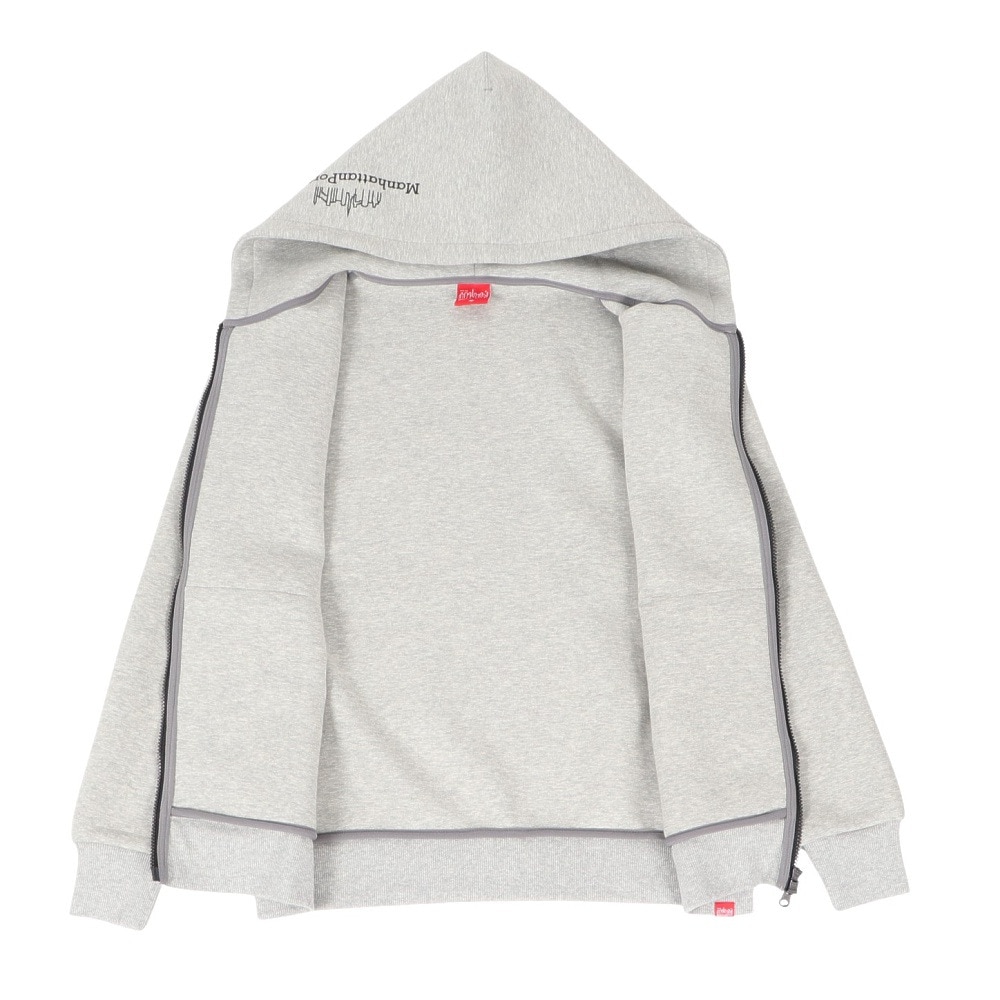 マンハッタンポーテージ（ManhattanPortage）（メンズ）フルジップパーカ MP-M628 H.GRY