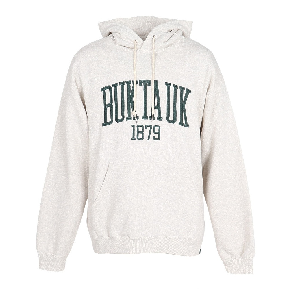 バクタ(BUKTA)ヘビー裏毛刺繍パーカー BU2525802:15:GRAY(Men’s) バクタ（BUKTA）（メンズ）ヘビー裏毛刺繍パーカー BU2525802:15:GRAY