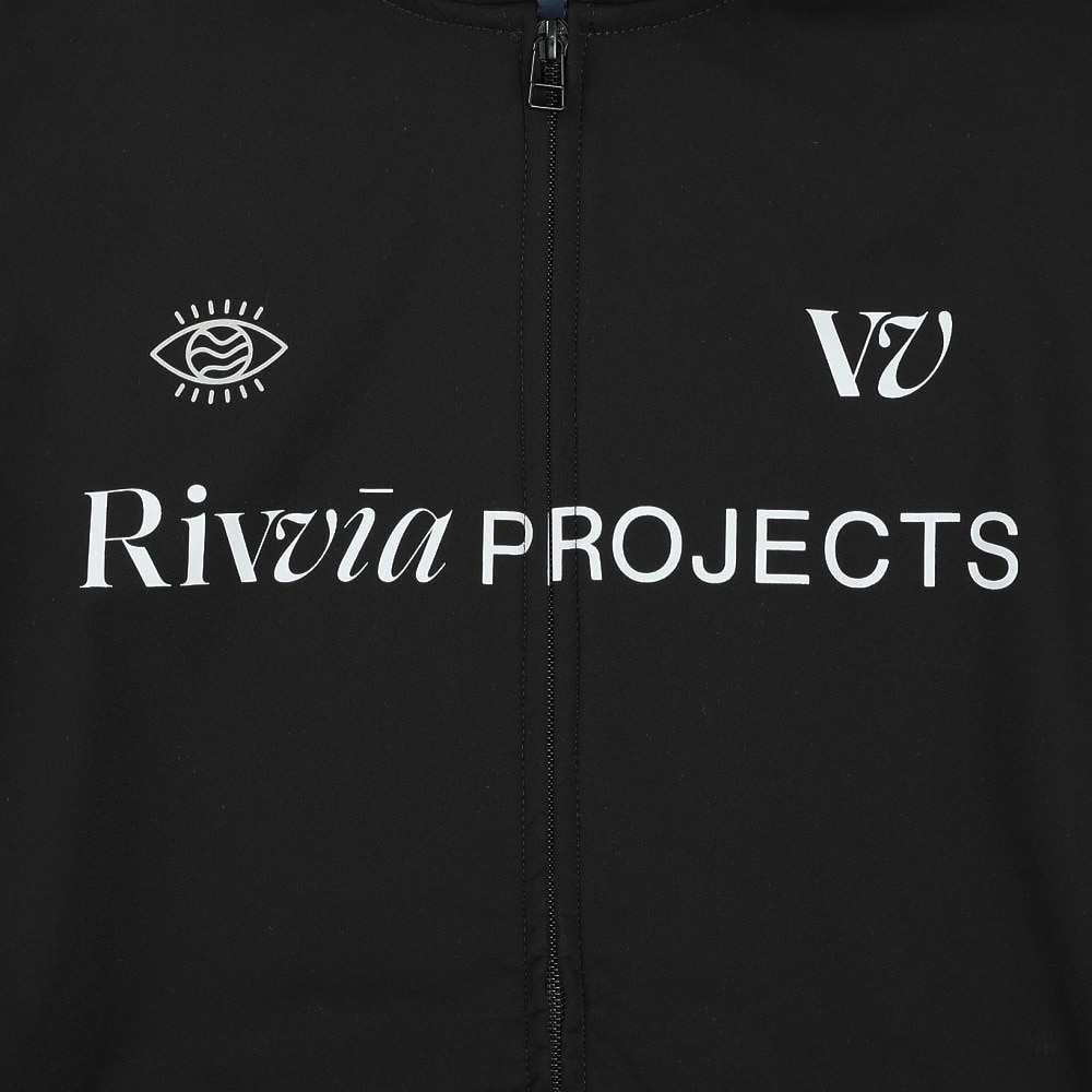 リヴィアプロジェクツ(Rivvia Projects)ゲーミング ジップ フーディ RVFW2503-BLK(Men’s) リヴィアプロジェクツ（Rivvia Projects）（メンズ）ゲーミング ジップ