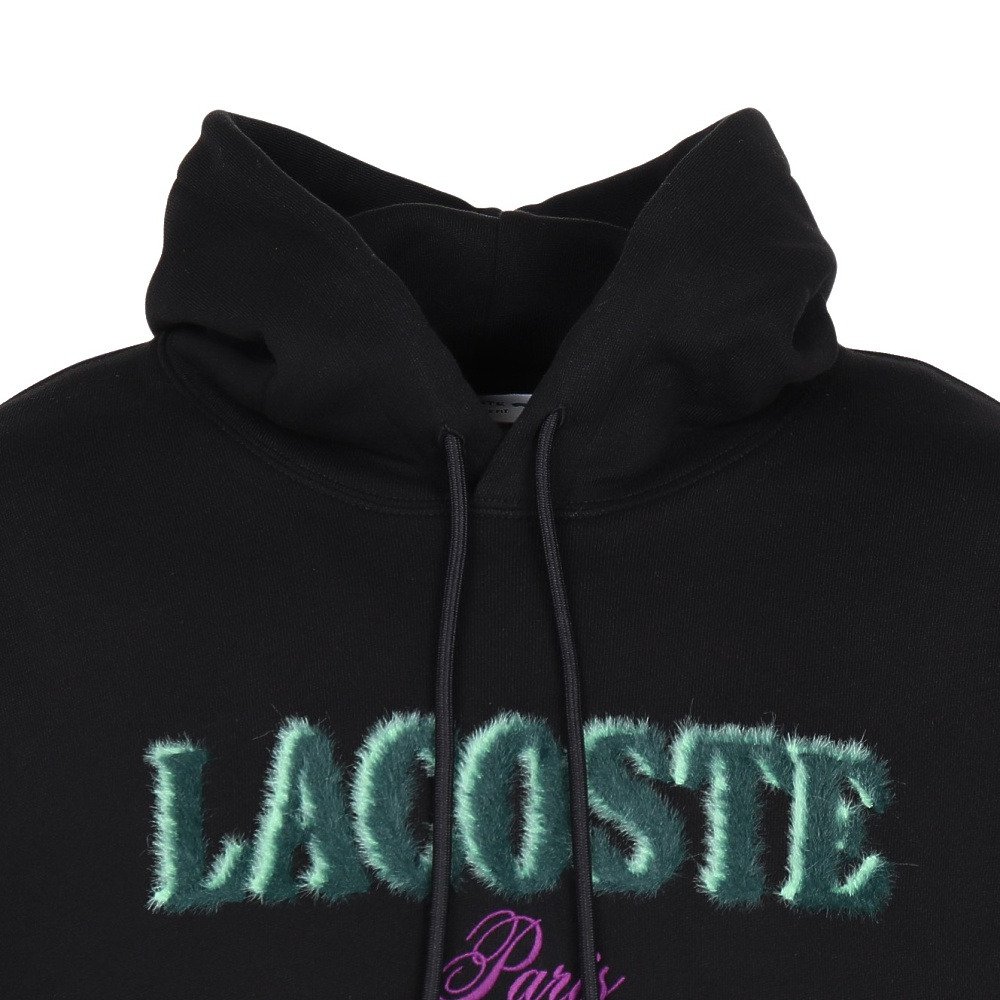 ラコステ（LACOSTE）（メンズ）シャギーブランドネームロゴ スウェットフーディー SH5464-99031