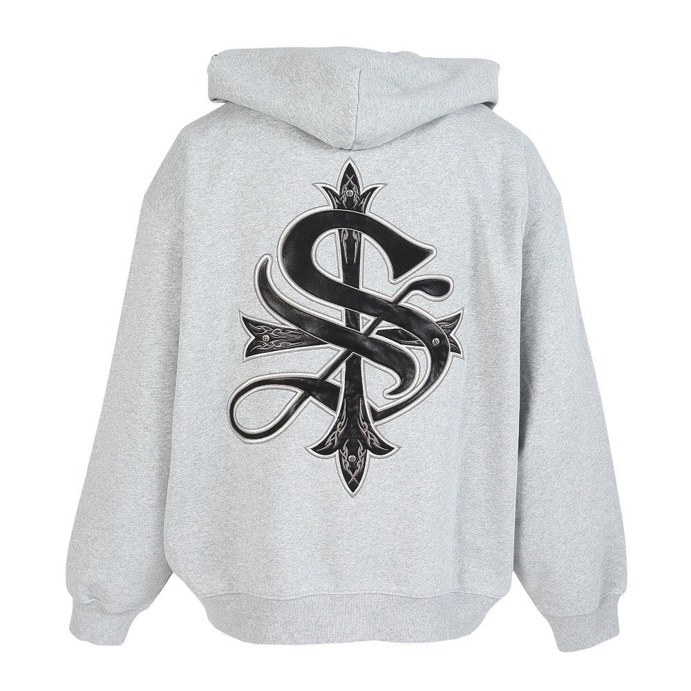 サプライヤー（SUPPLIER）（メンズ）Pierced Tribal Cross ジップ