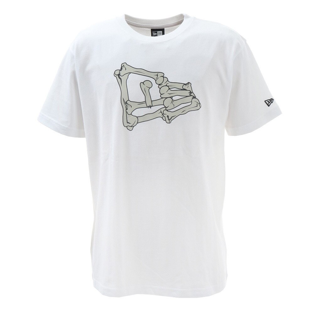  半袖 コットン ボーンフラッグロゴ Tシャツ 11901412