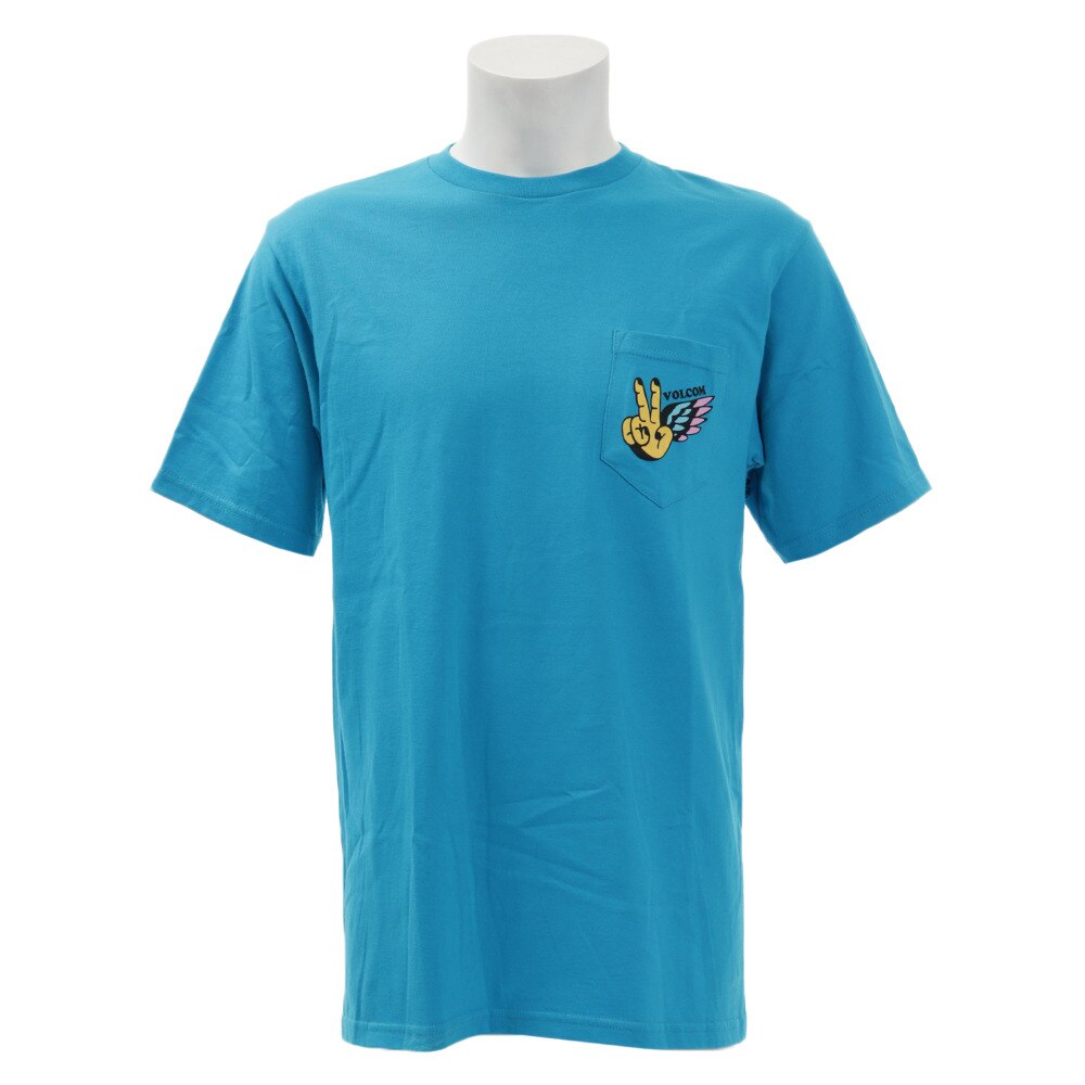  Tシャツ メンズ Wingedpeace 半袖ポケット 19A3511906 BBL オンライン価格