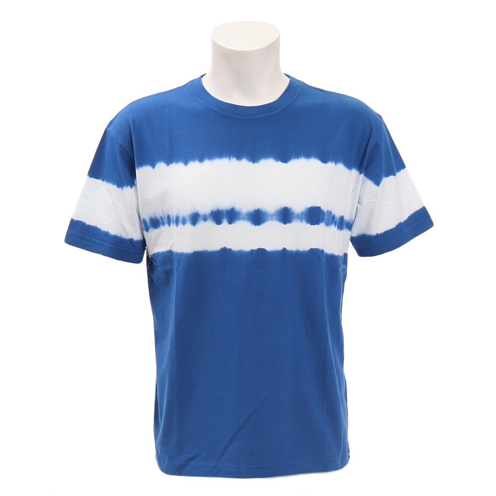  タイダイパネルボーダーTシャツ SAS1857204-2-NVY