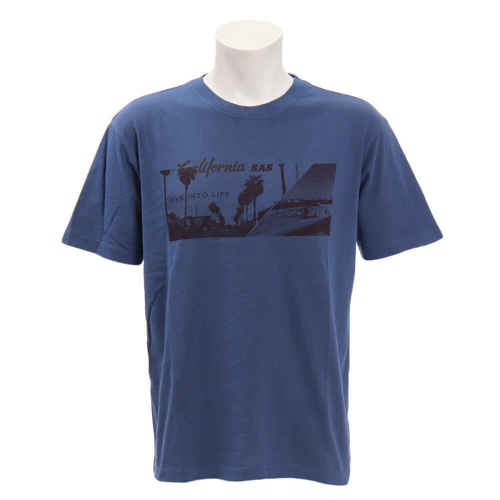  ピグメントフォトTシャツ[DIVE] SAS1857206-3-NVY