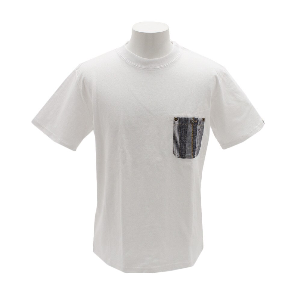  パッチワークポケTシャツ 1857206-1-WHT オンライン価格
