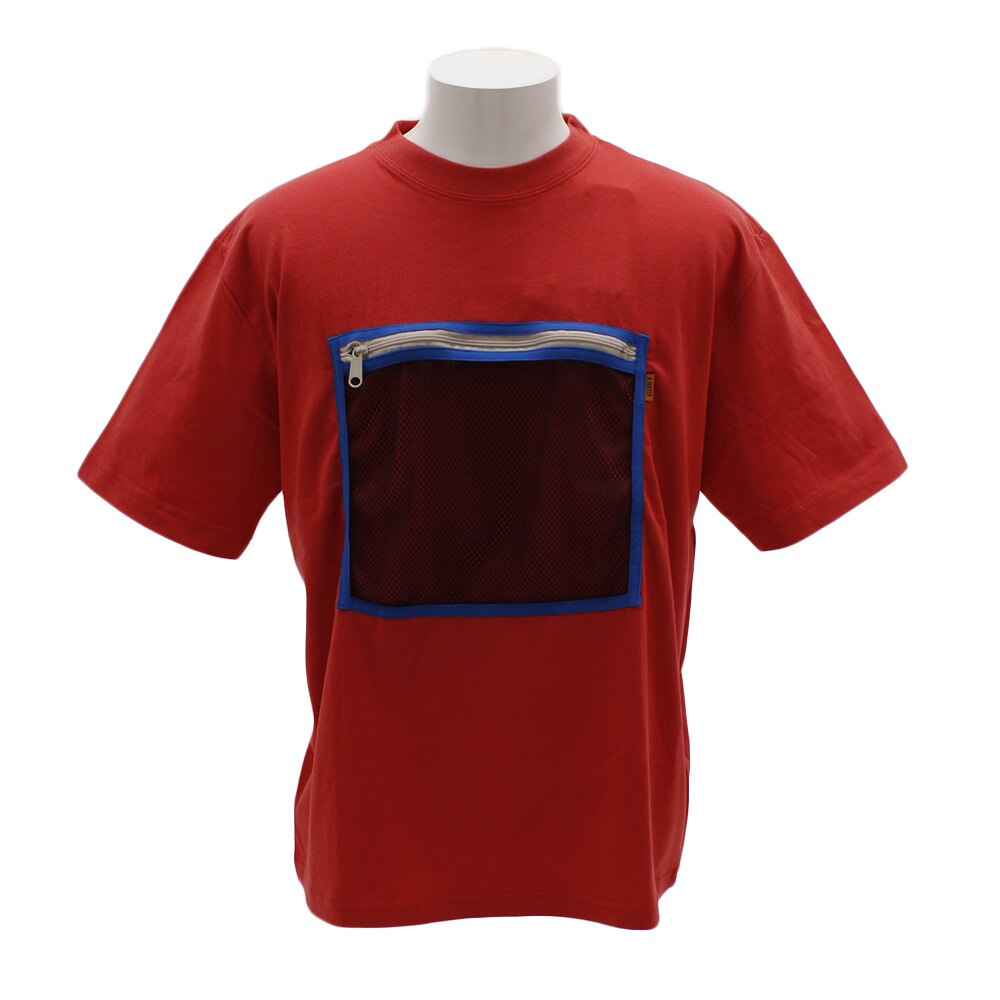  メッシュBIGポケTシャツ 1857221-3-RED オンライン価格