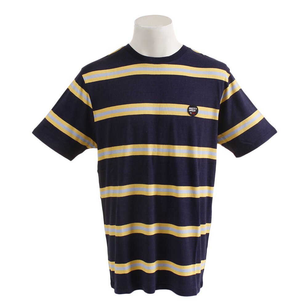  【多少の傷汚れありの為大奉仕】Tシャツ メンズ SMITHE 半袖 SRSMU06 NVY