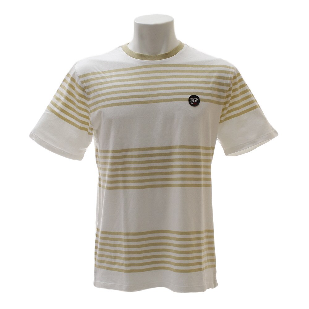  【多少の傷汚れありの為大奉仕】Tシャツ メンズ KECK 半袖 SRSMU07 WHT