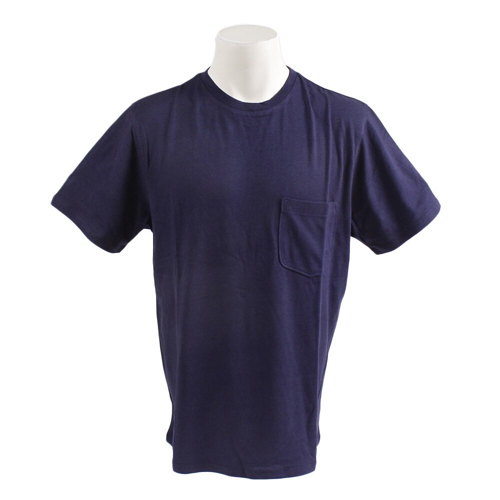  【多少の傷汚れありの為大奉仕】Tシャツ メンズ ELIJO 半袖 SRSMU10 NVY