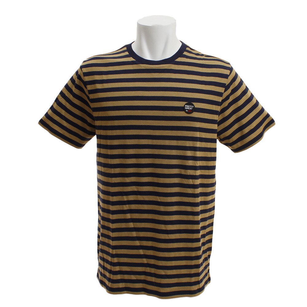  Tシャツ メンズ RISON 半袖 SRSMU13 KHK