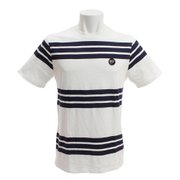 Tシャツ メンズ ボーダー半袖 Ch2bs9012 Bk Wh オンライン価格 Christian 24 スーパースポーツゼビオ