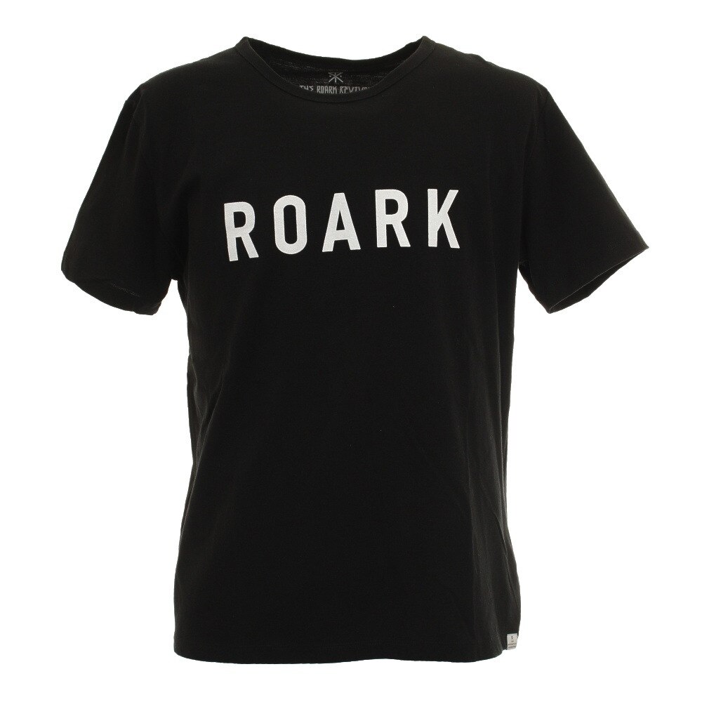  ロゴ半袖Tシャツ RTJ502-BLK