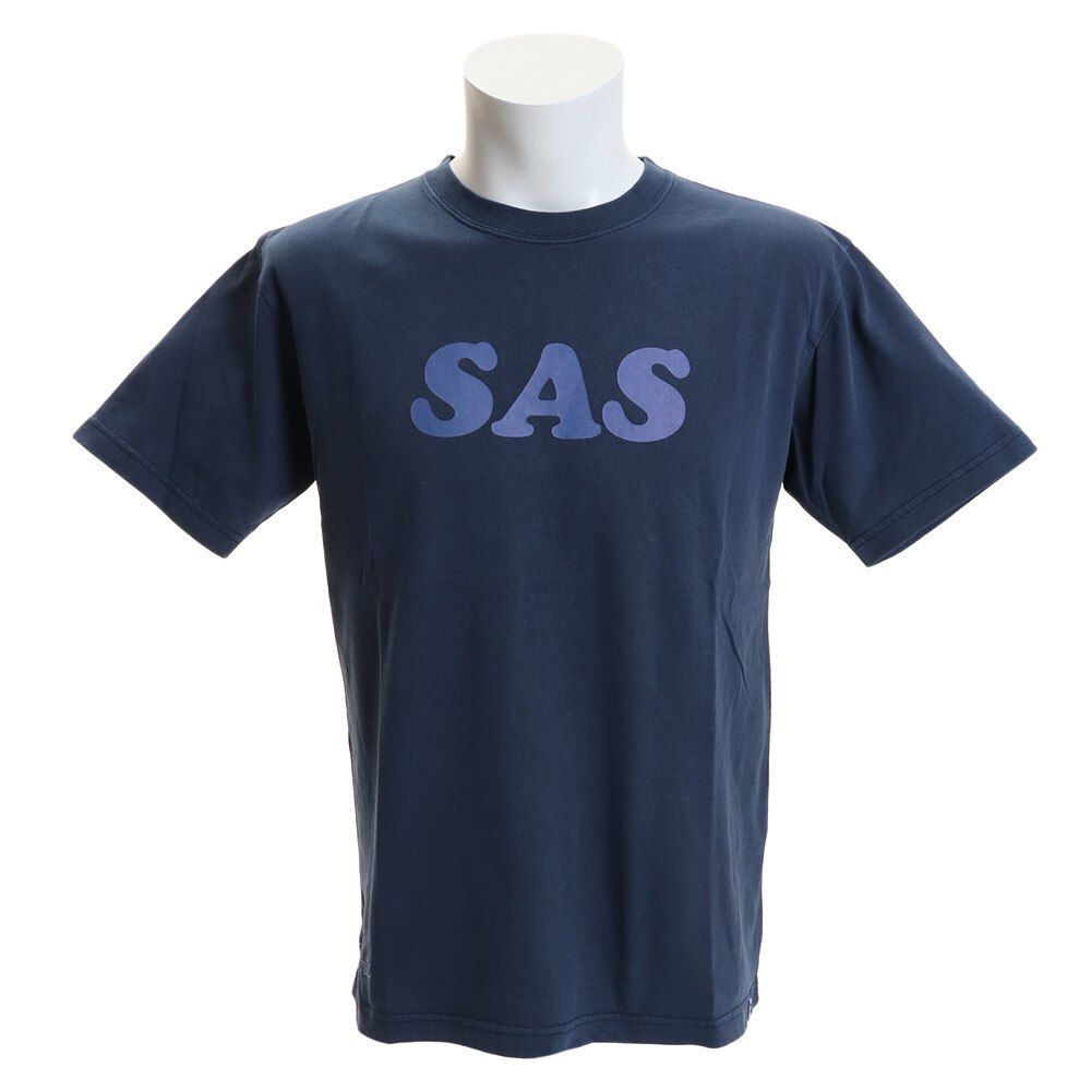  ピグメントロゴTシャツ SAS1917202-5-NVY
