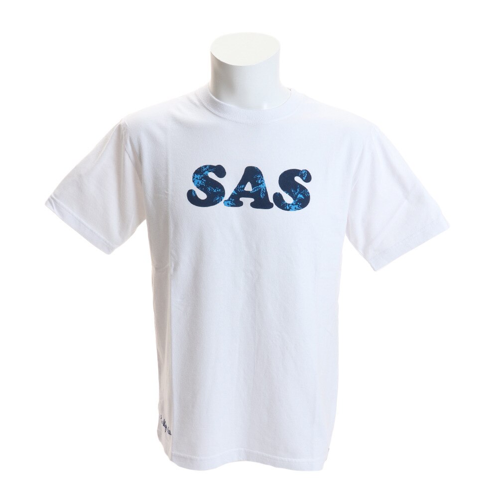 ボタニカルロゴTシャツ SAS1917203-1-WHT