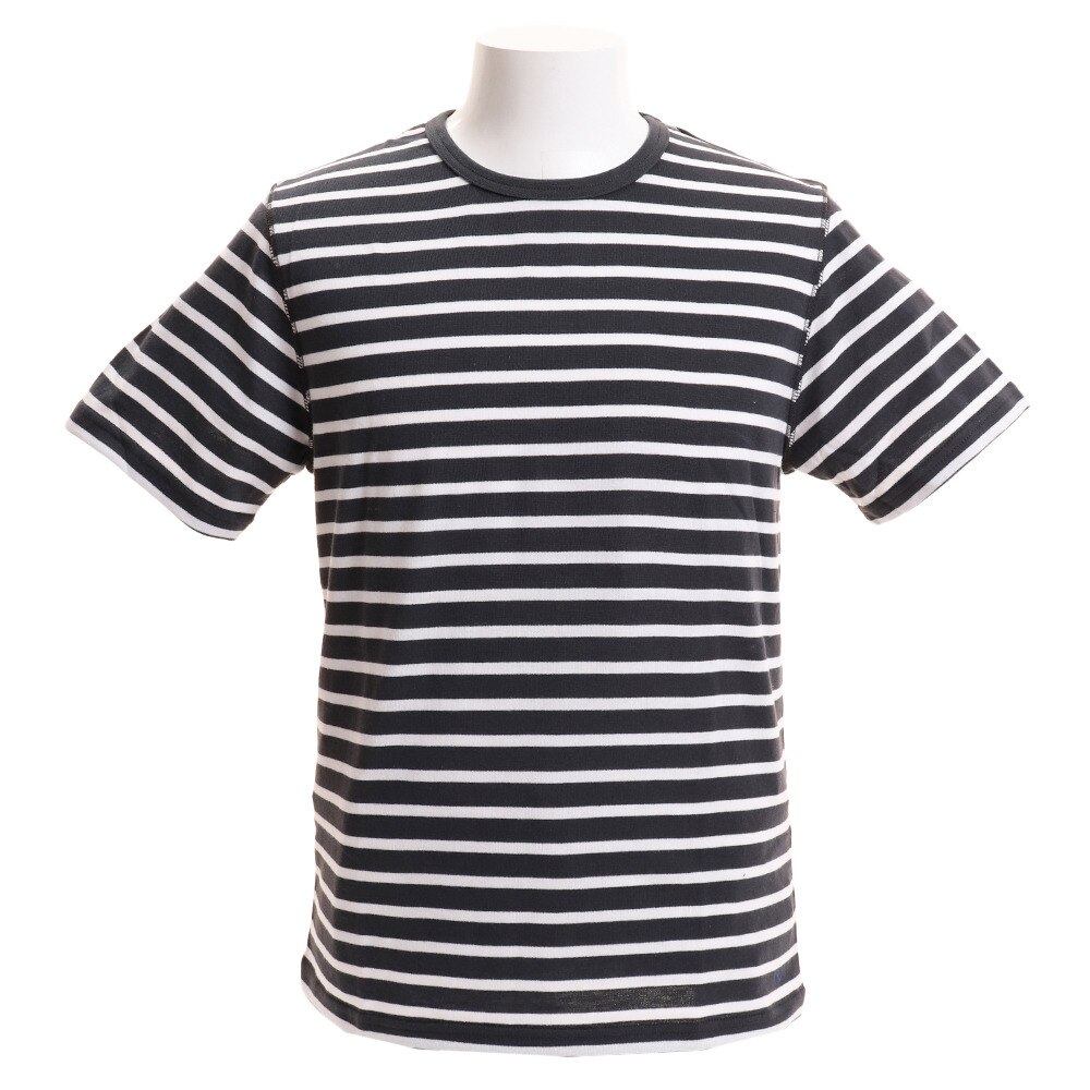 Tシャツ メンズ ボーダー半袖 Ch2bs9012 Bk Wh オンライン価格 Christian 24 スーパースポーツゼビオ Tシャツ メンズ ボーダー半袖 Ch2bs9012 Bk Wh オンライン価格 Christian 24 スーパースポーツゼビオ
